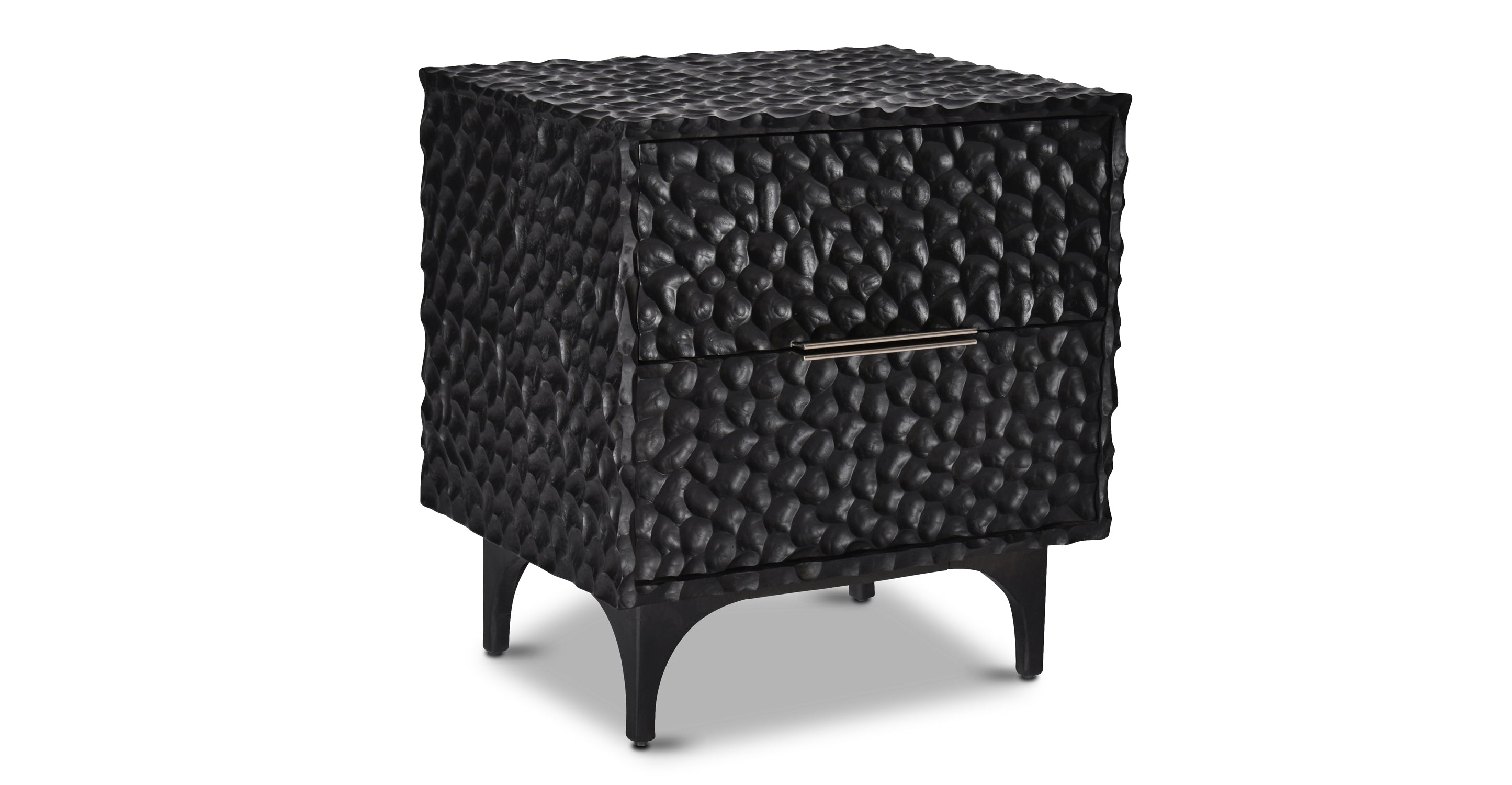 Modern Nightstand with Drawer - Stylish Bedside Table for Bedroom, Living Room, or Office - Perfect for Storage and Organization