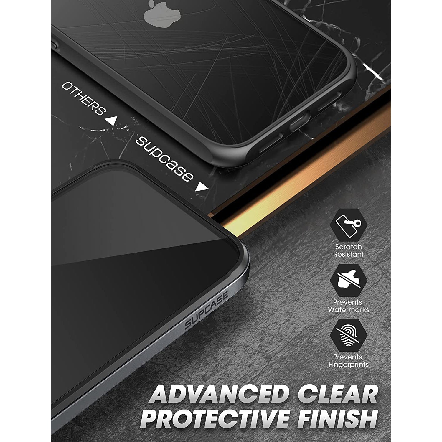 iPhone 7/8 Unicorn Beetle EDGE Clear Bumper Case - Shockproof Protective Cover with Raised Edges for Screen & Camera Protection - Perfect for Everyday Use, Outdoor Activities & Travel
