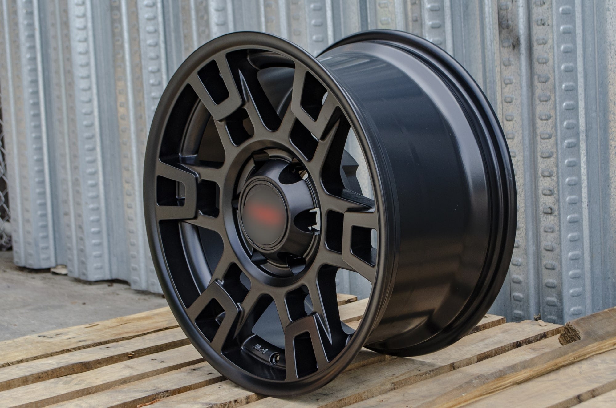 17 Inch Pro Style Alloy Wheels for Toyota Tacoma 4Runner FJ Cruiser - Off-Road & Street Performance Rims (Perfect for Adventure, Daily Driving & Truck Upgrades)