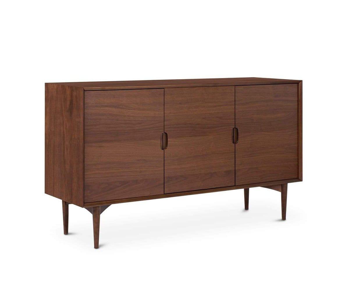 Juneau Sideboard - Modern Wood Buffet Cabinet with 2 Doors & 4 Drawers for Dining Room Storage | Perfect for Home Organization & Entertaining Guests