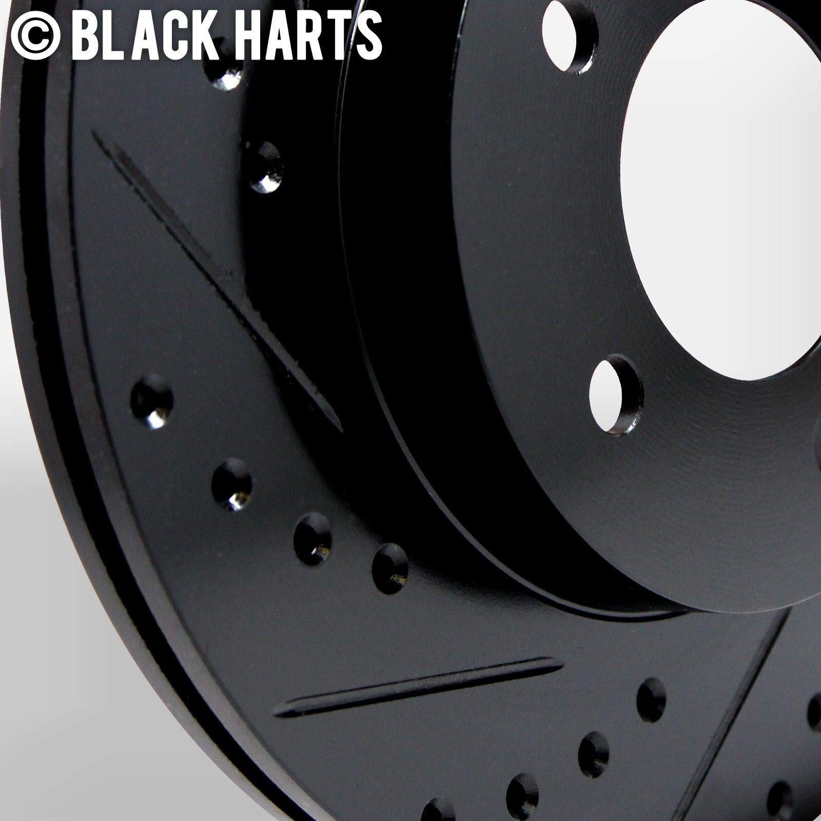 Hart Brakes Front Brake Pads and Rotors Kit - Heavy Duty Braking System for Trucks & SUVs | BHCF.42108.04 | Perfect for Off-Roading, Towing & Daily Commuting