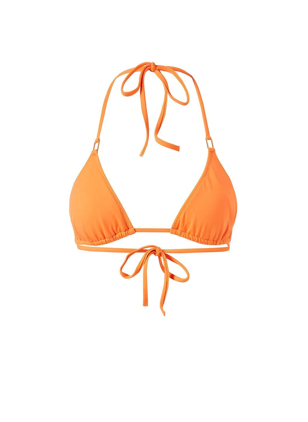 Cancun Bikini Top for Women - Orange Swimwear for Beach & Pool - Sexy & Comfortable Summer Vacation Outfit