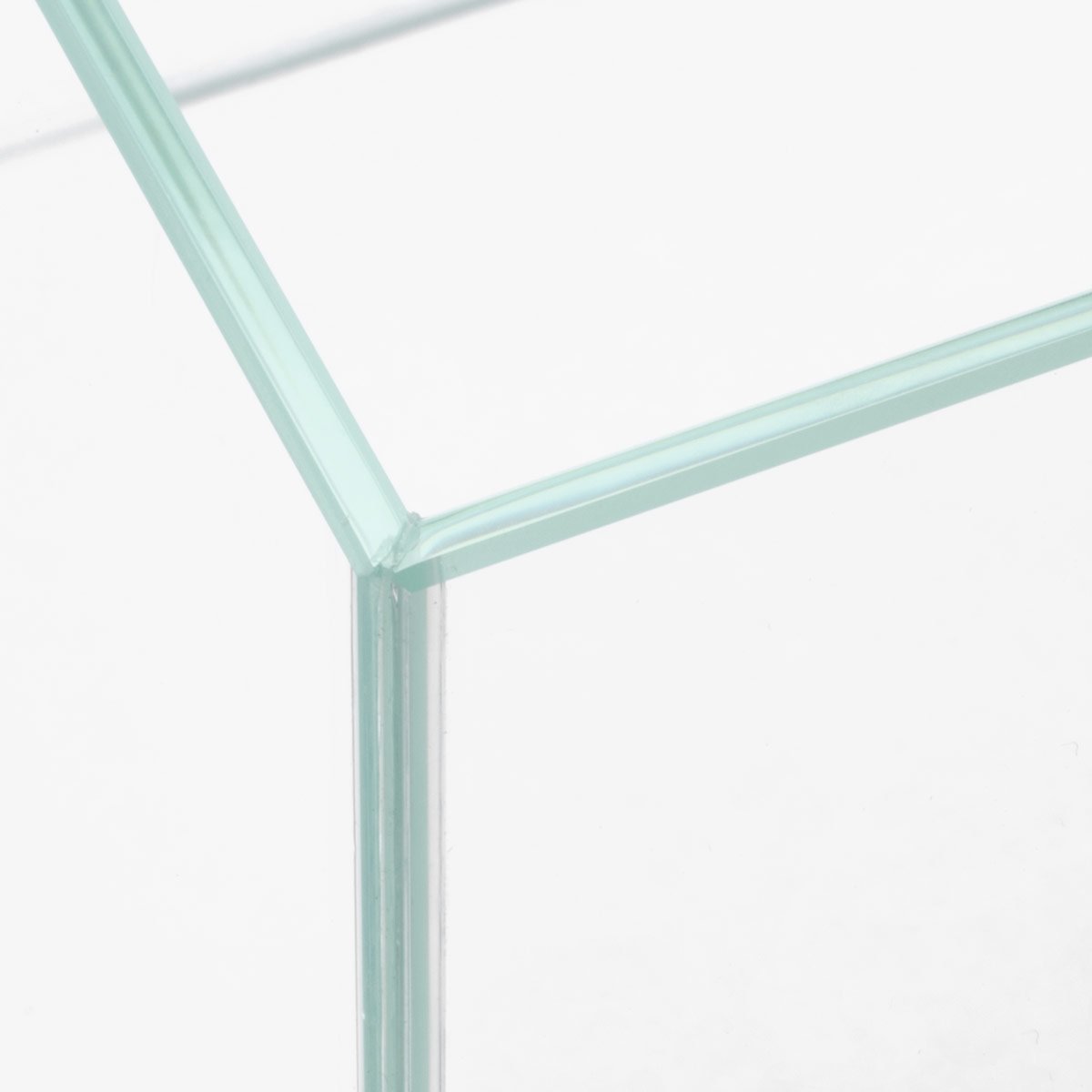 Premium UNS Rimless Standard Glass Aquarium Tank - Crystal Clear View for Nano Fish Tanks, Planted Aquascapes & Home/Office Decor