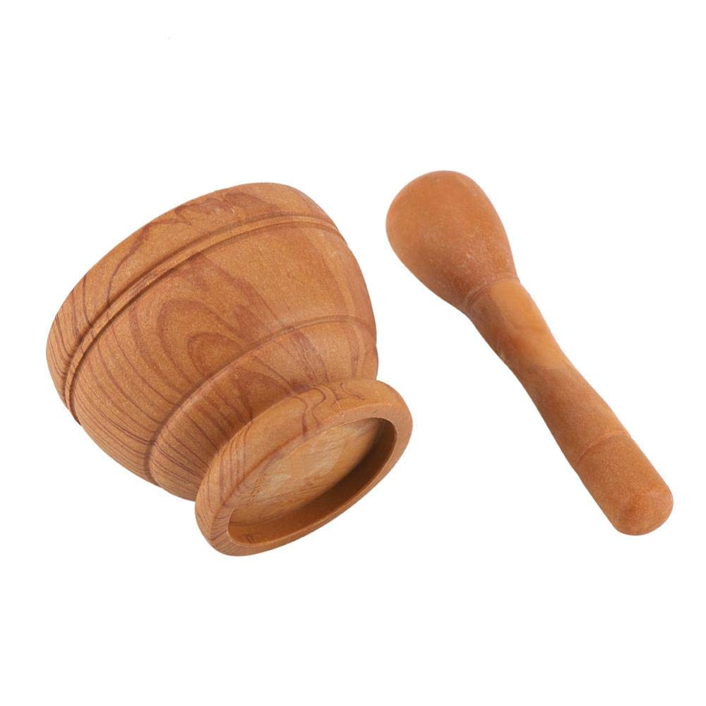 Premium Mortar and Pestle Set - JadeShay Manual Garlic Grinder, Spice & Herb Crusher for Kitchen - Natural Stone Grinding Bowl for Seasonings, Herbs, Pesto & More - Perfect for Cooking, Baking & Meal Prep (Orange)