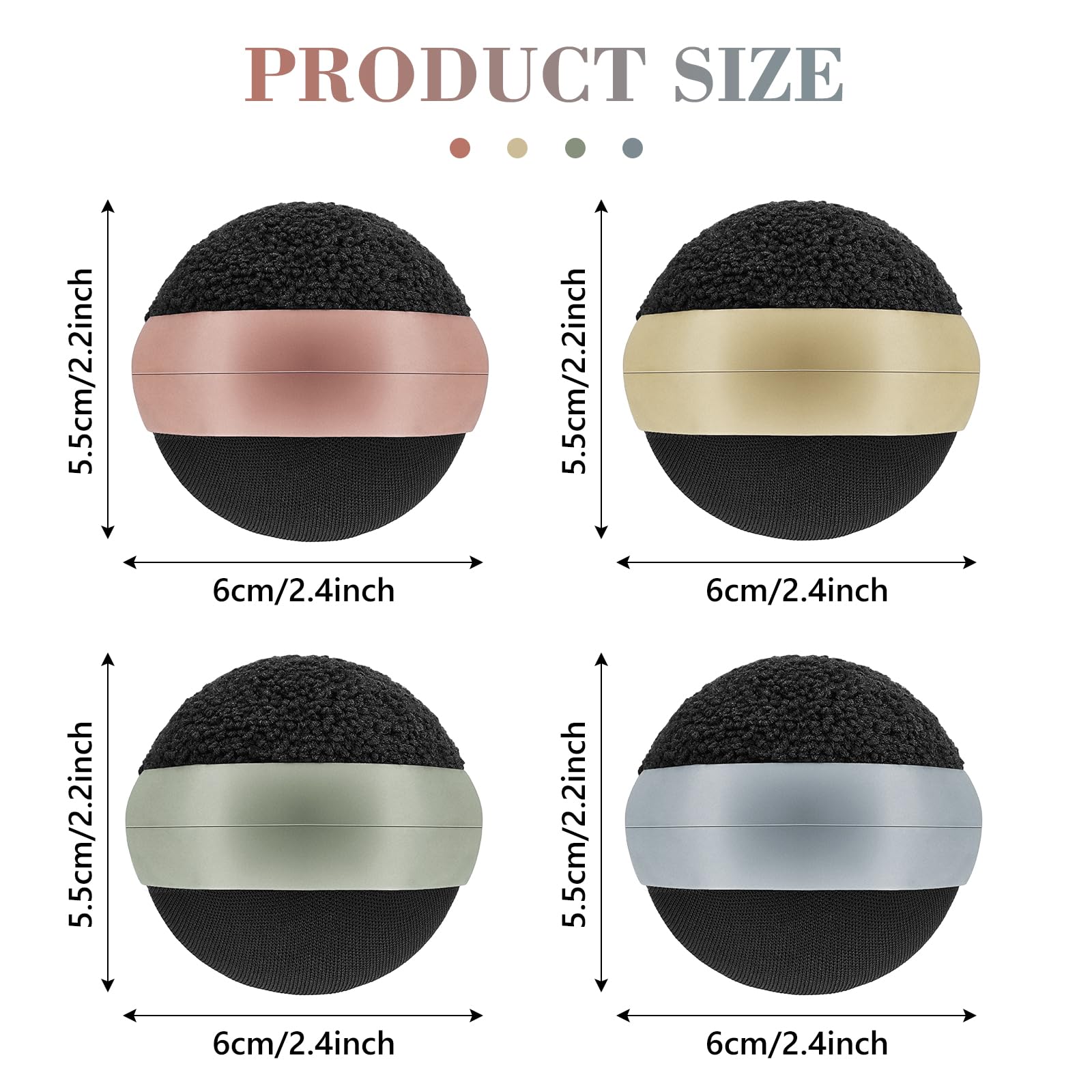 Suclain 4 Pack Microfiber Screen Cleaner Balls - Easter Gift for Phone, Laptop, Monitor, Car Touchscreen - Reusable Dust & Fingerprint Remover for Graduation, Office, Home & Travel Use