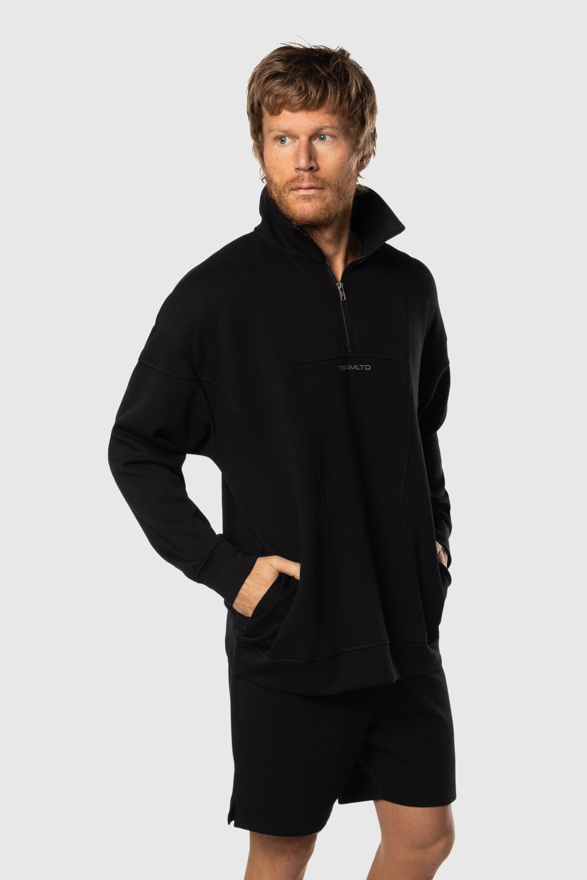 Black Stretch Fleece Set for Women - Soft & Cozy Winter Loungewear - Perfect for Home Relaxation, Yoga & Casual Outings