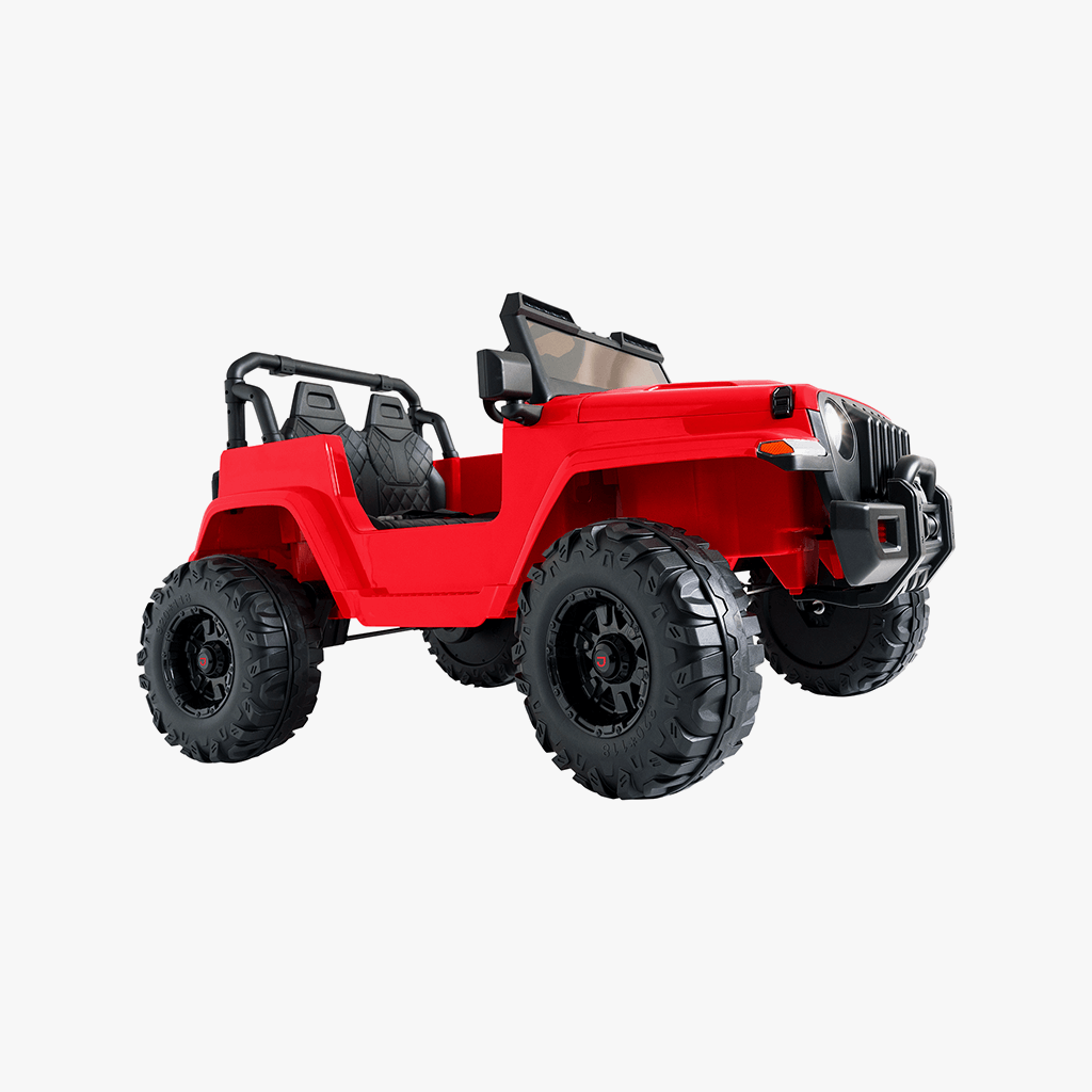 Safara Ride On Car for Kids - 12V Electric Battery Powered Toy Vehicle with Remote Control - Perfect for Outdoor Play, Birthday Gifts & Backyard Fun