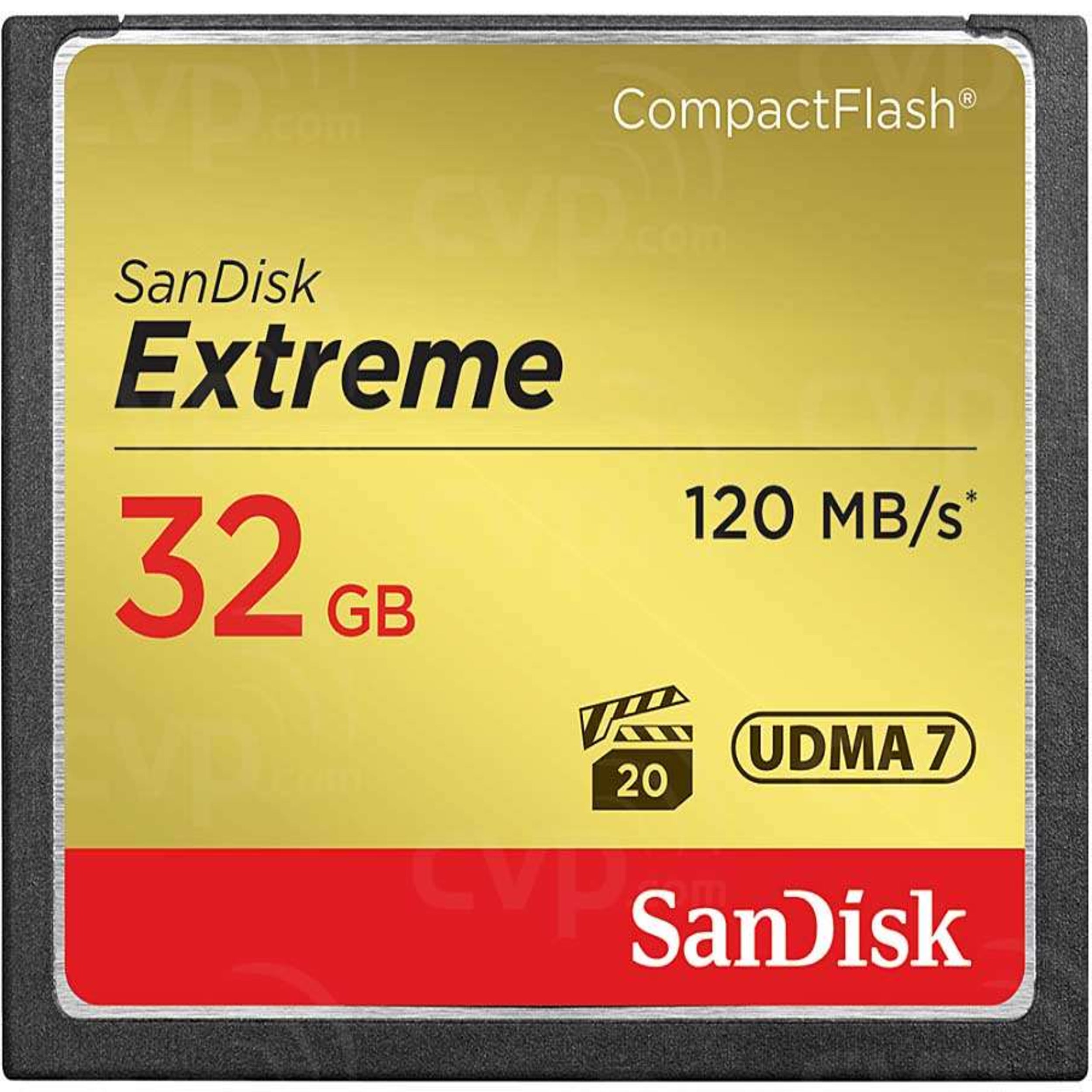 32GB Extreme 120MB/s UDMA7 CompactFlash Memory Card - High Speed for DSLR Cameras, Professional Photography & Video Recording
