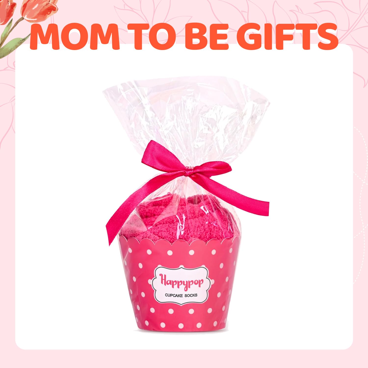 **HappyPop Pregnancy Gifts for Pregnant Wife - New Mom Socks, IVF Gifts for Expecting Mothers - Perfect for Mother's Day, Baby Shower & Hospital Delivery**