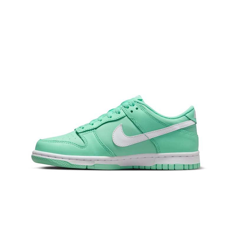 Nike Dunk Low 'Emerald Rise' Kids Shoes - Lightweight Basketball Sneakers for Boys & Girls - Perfect for School, Sports & Casual Wear