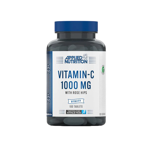 Applied Nutrition Vitamin C 1000mg with Rose Hips - 100 Tablets | Immune Support & Antioxidant Boost for Daily Wellness