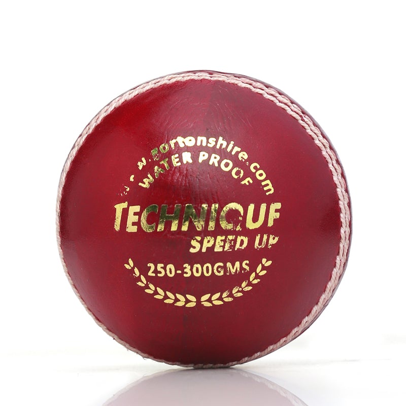 Gortonshire Premium Leather Heavy Cricket Ball 250g & 300g - Professional Practice & Match Play for Cricket Enthusiasts