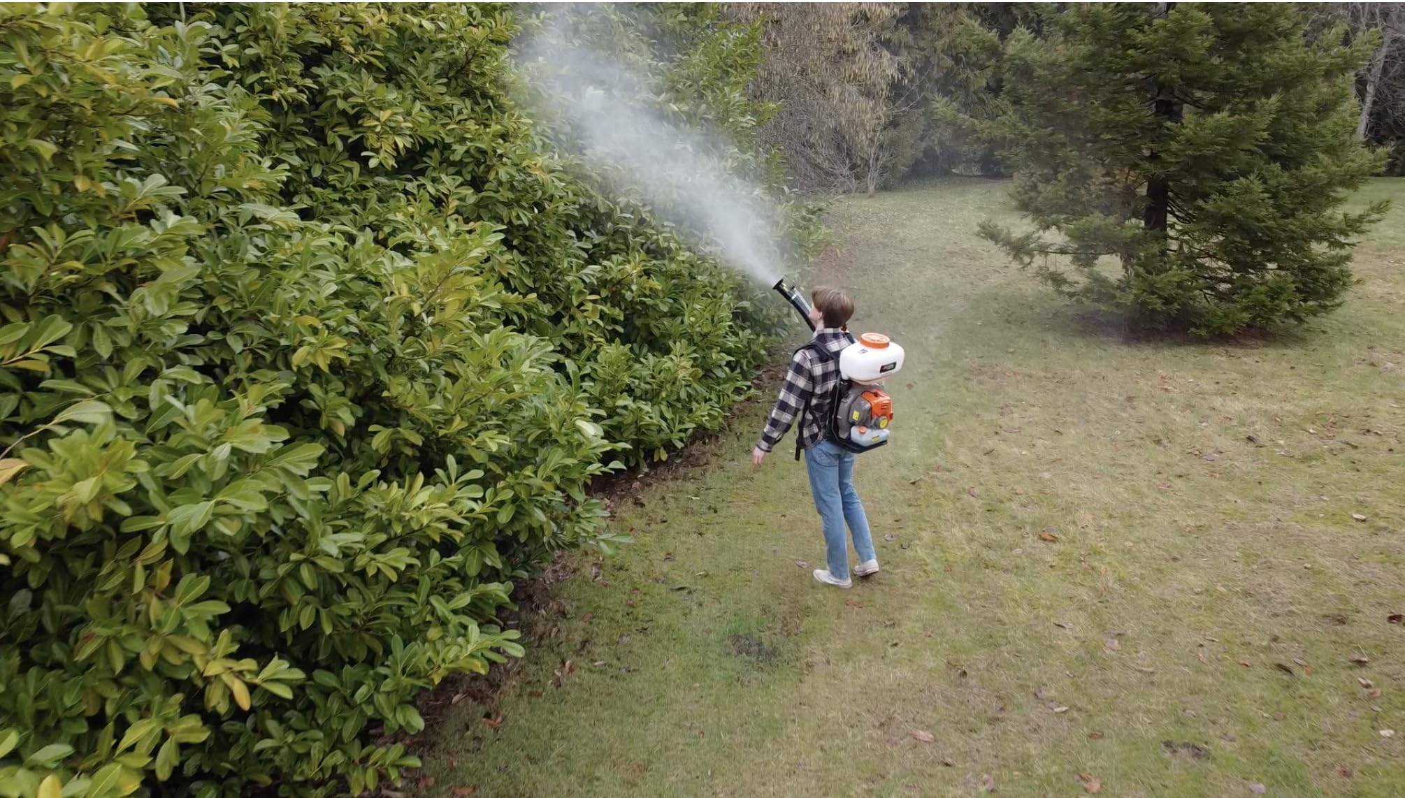 New Mister Duster Mosquito Sprayer - Professional Backpack Fogger for Outdoor Pest Control | Ideal for Yards, Gardens & Camping