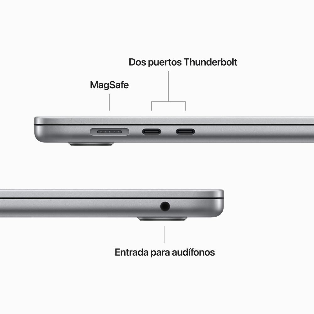 Apple MacBook Air 15-inch Laptop with M2 Chip - 8-Core CPU, 10-Core GPU, 512GB SSD Storage - Space Gray - Perfect for Work, Study & Travel