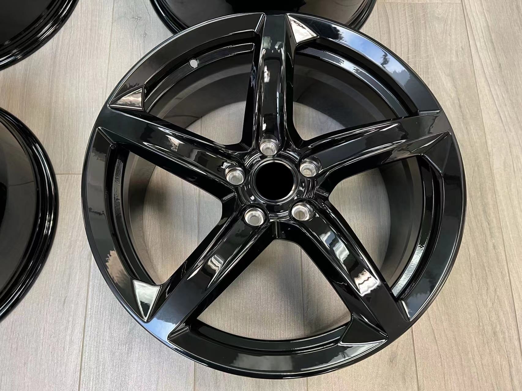 19/20 Z06 Style Forged Wheels for 2020-2024 Corvette C8 - Lightweight Performance Rims for Street Racing & Car Shows
