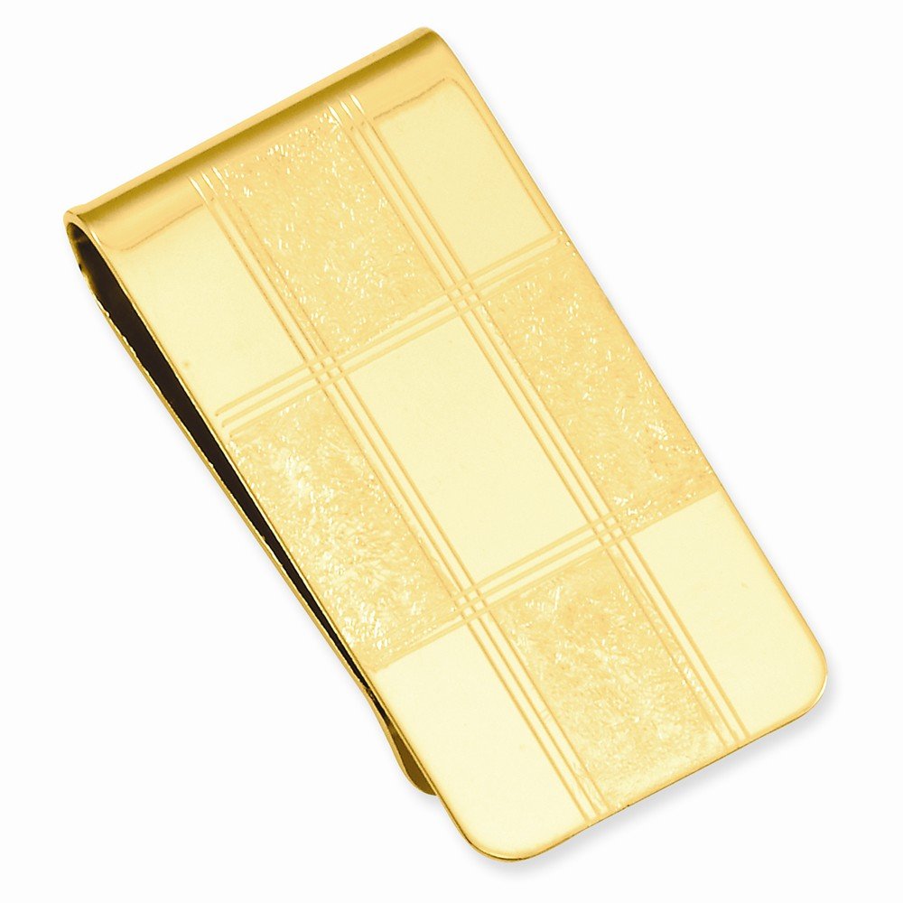 Sonia Jewels Gold-Plated Engravable Slim Business Credit Card Holder & Money Clip - Perfect for Corporate Gifts, Wedding Favors, and Everyday Luxury Accessories