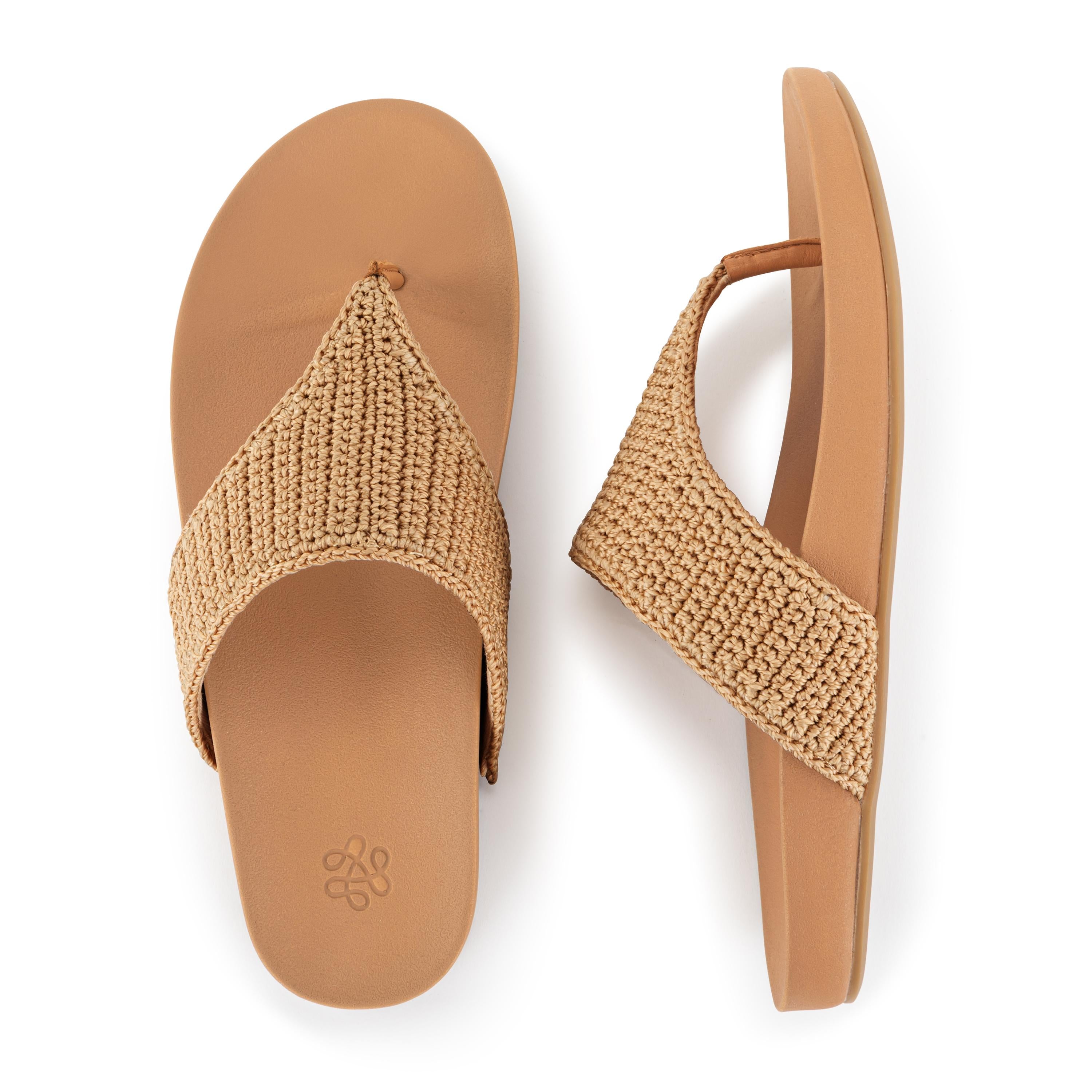 Everly Women's Comfortable Flat Sandals - Lightweight & Breathable Summer Shoes for Walking, Beach, and Casual Outings