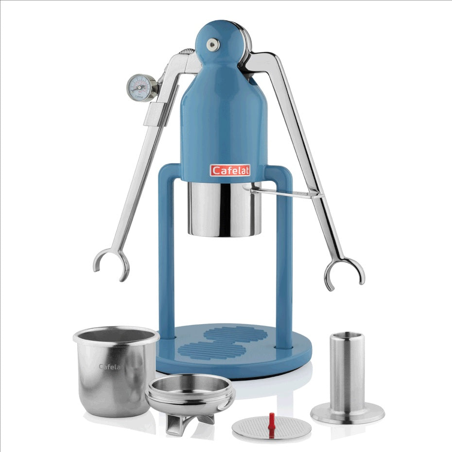 Cafelat Barista Robot Manual Espresso Maker - Premium Hand Press Coffee Machine for Home Baristas | Perfect for Espresso Lovers, Small Kitchens & Coffee Enthusiasts