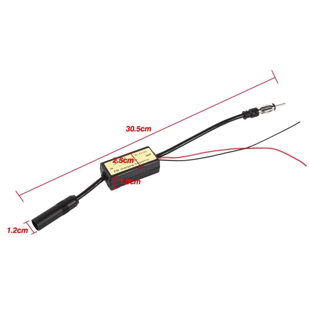 Car Radio Band Expander - FM Frequency Antenna Adapter for Japanese Vehicles | Improve Radio Reception for Toyota, Honda, Nissan | Perfect for Road Trips & Daily Commuting