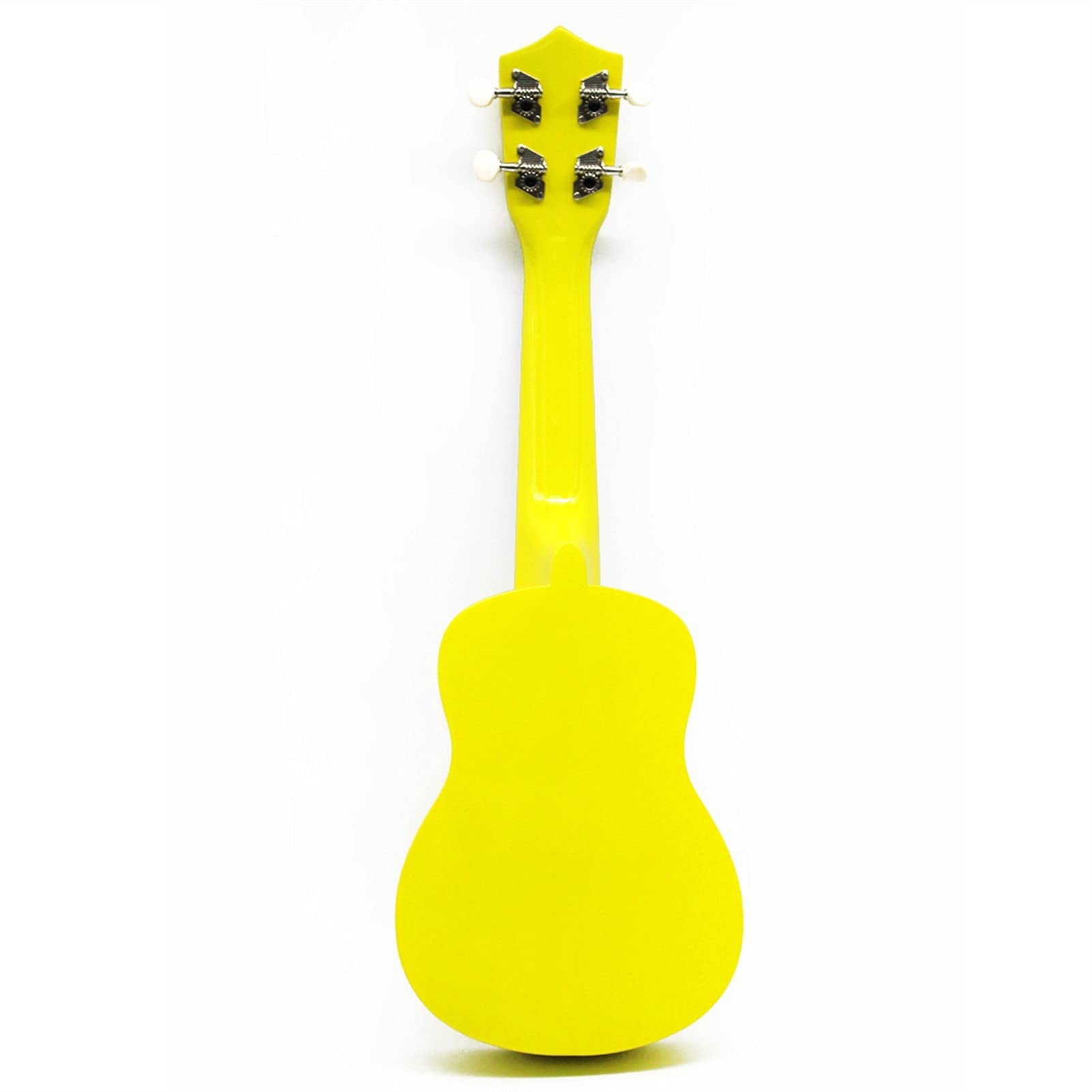 21 Inch Beginner Acoustic Ukulele - 4 String Basswood Mini Hawaii Guitar for Kids & Students (Yellow) | Perfect for Music Lessons, Gifts & Hawaiian-Themed Performances