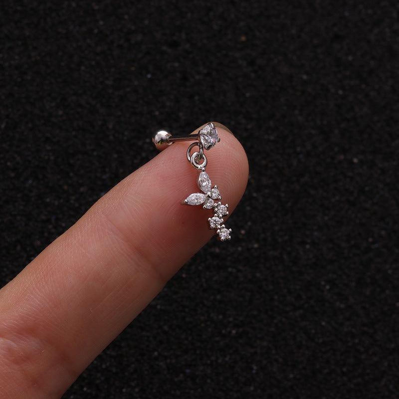 20G Cartilage Tiny Stud Earrings for Conch Tragus Helix - Hypoallergenic Surgical Steel Body Jewelry | Perfect for Daily Wear, Piercing Healing & Fashion Accessories