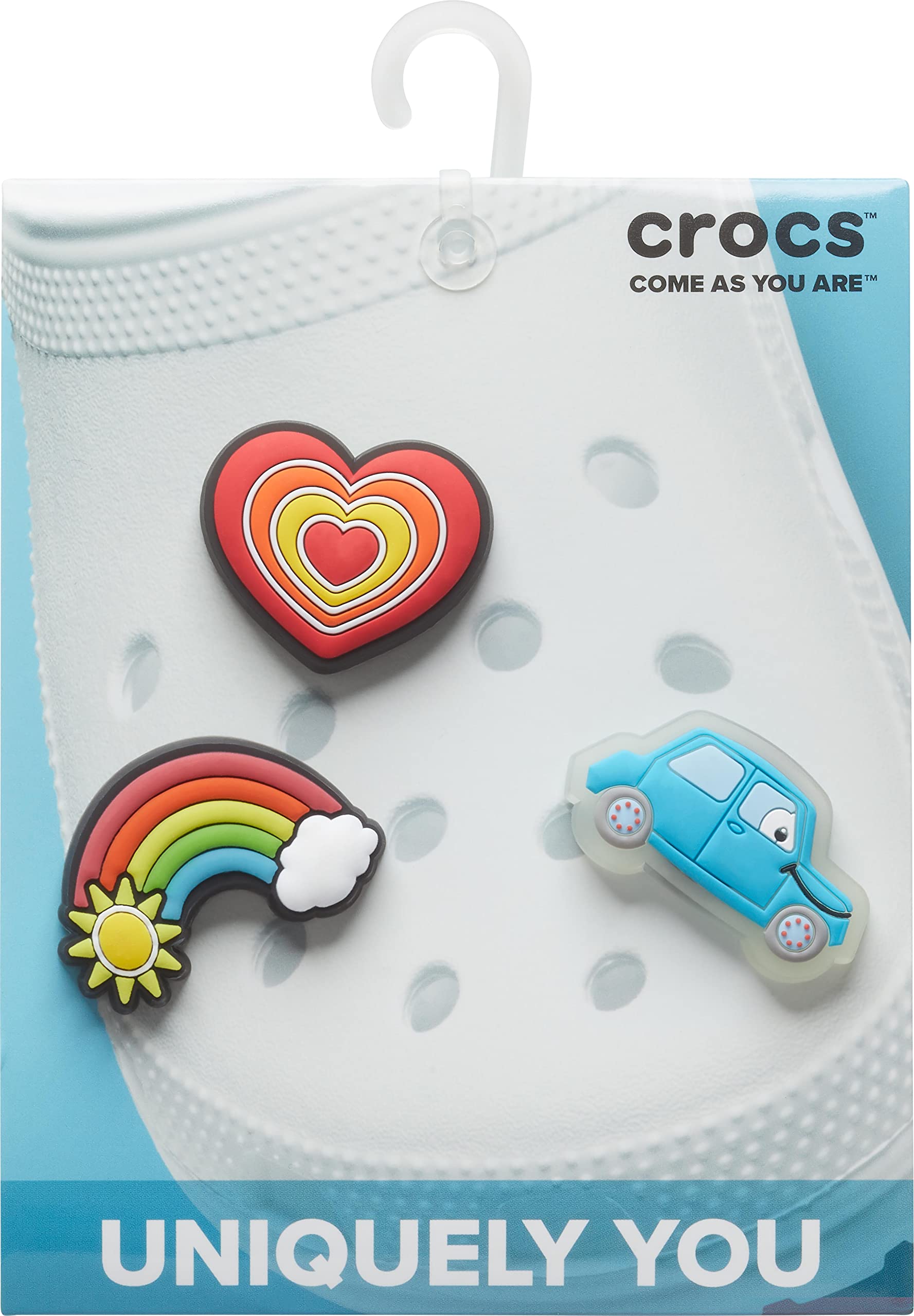 Crocs 5-Pack Animal Shoe Charms | Jibbitz for Crocs Shoes | Fun & Customizable Shoe Accessories for Kids & Adults | Perfect for School, Beach & Outdoor Activities