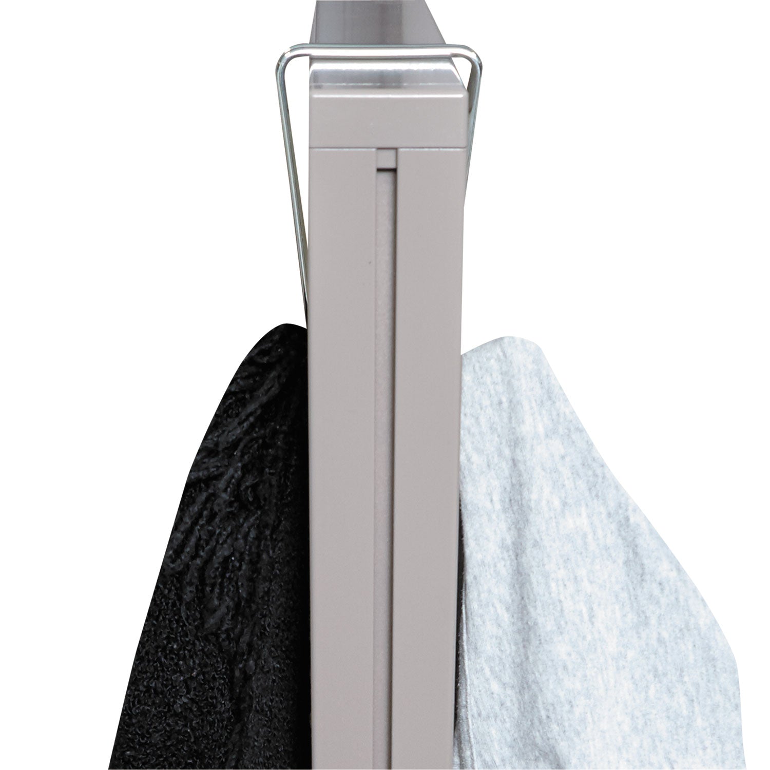 Alera® Double Sided Over The Door Garment Hook - Steel Hanging Organizer (0.5