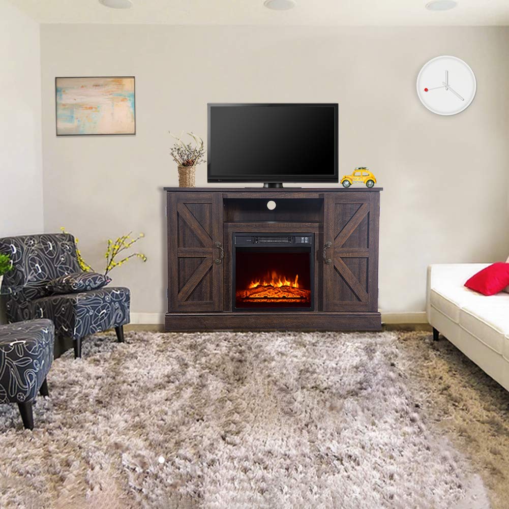 Electric Fireplace TV Stand with Remote Control - 51