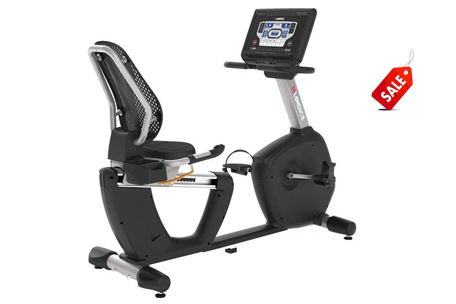 Landice R7 Recumbent Exercise Bike - Low Impact Cardio Machine for Home Gym, Seniors & Physical Therapy | Quiet Magnetic Resistance, Adjustable Seat & Backrest