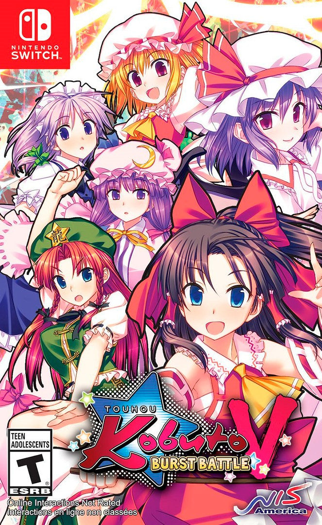 Touhou Kobuto V: Burst Battle - Anime Fighting Game for PS4/PS Vita | Fast-Paced Bullet Hell Action | Perfect for Fans of Japanese Arcade Games and Competitive Multiplayer Battles