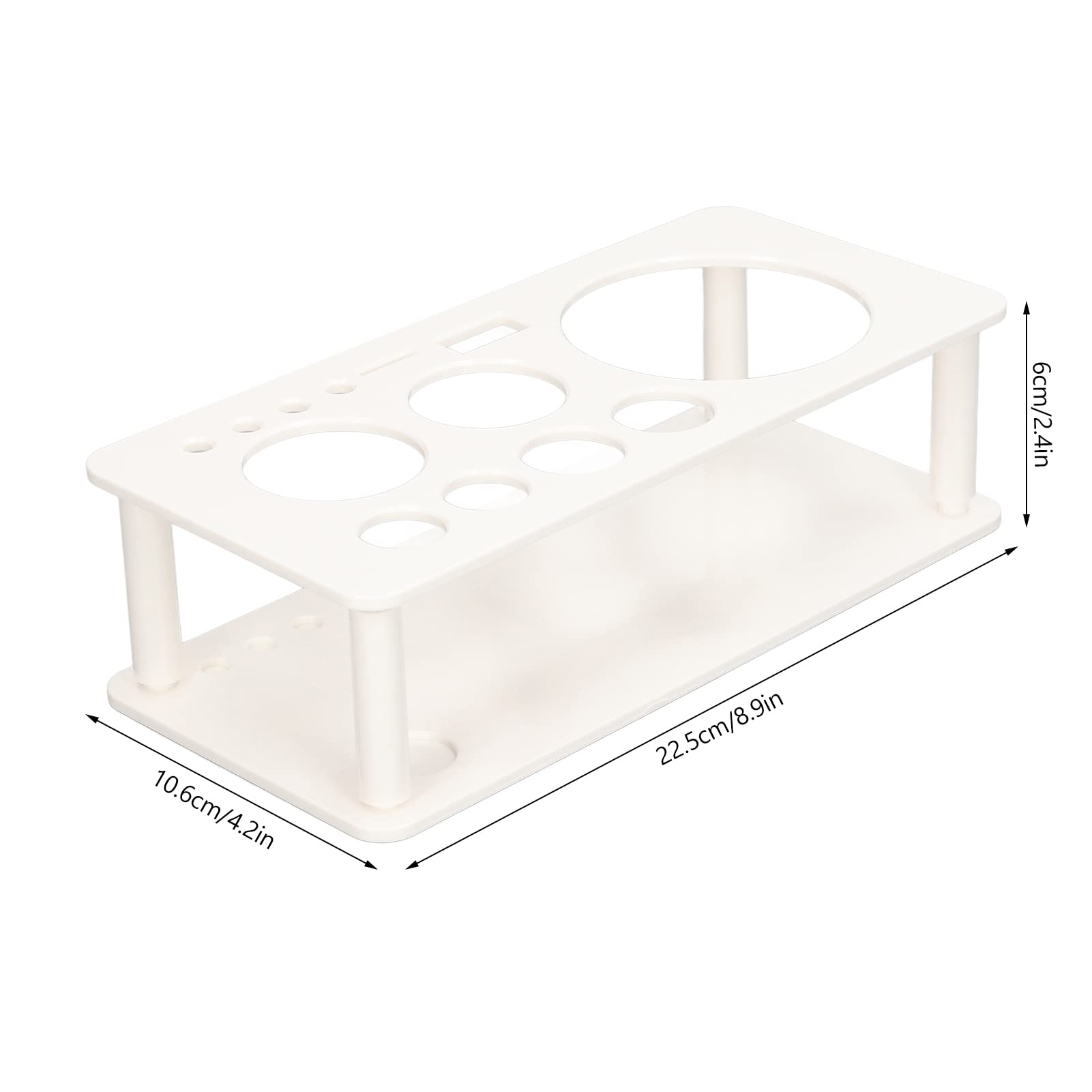 Professional Cocktail Shaker Set with Stand - Space Saving Bartender Kit, Plastic Bar Tool Organizer & Storage Holder - Perfect for Home Bars, Parties & Mixology Enthusiasts