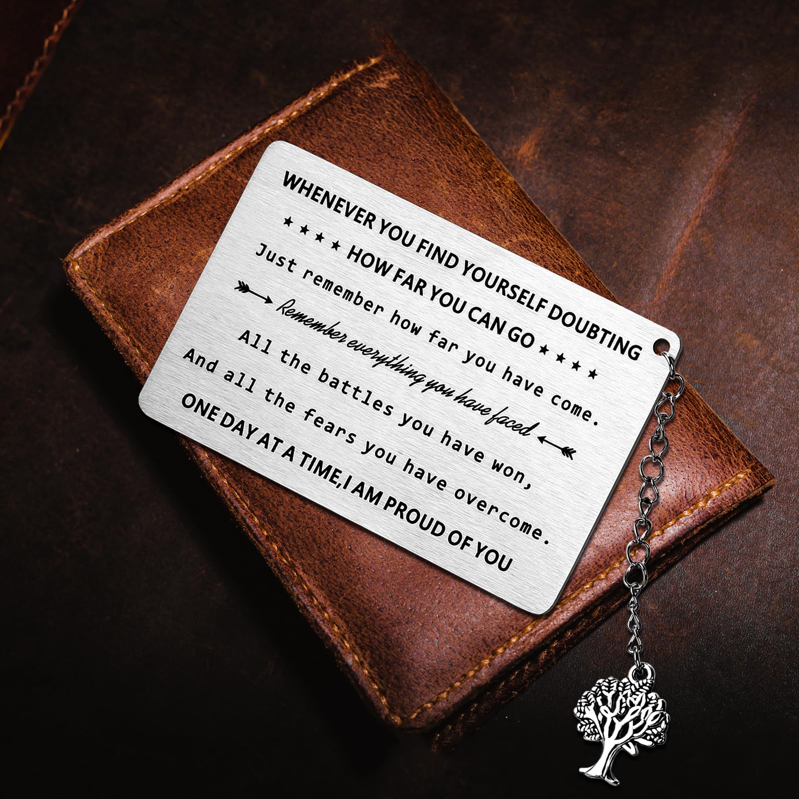 Proud of You Sobriety Wallet Cards - Inspirational AA Gifts for Women & Men - Sobriety Anniversary & Recovery Presents - Perfect for 12 Step Meetings, Milestone Celebrations & Daily Encouragement