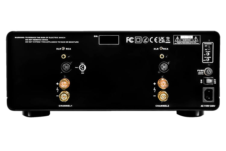 Aperion E2 Energy 2 Channel Home Theater Powered Amplifier - High Power Audio Stereo Receiver for Home Theater, Music & Gaming - Perfect for Living Rooms, Home Theaters & Entertainment Systems