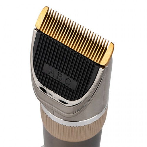 Professional Silver Bullet Grunt Hair Clipper for Men - Cordless Electric Hair Trimmer with Stainless Steel Blades - Perfect for Home Barbering, Grooming & Styling