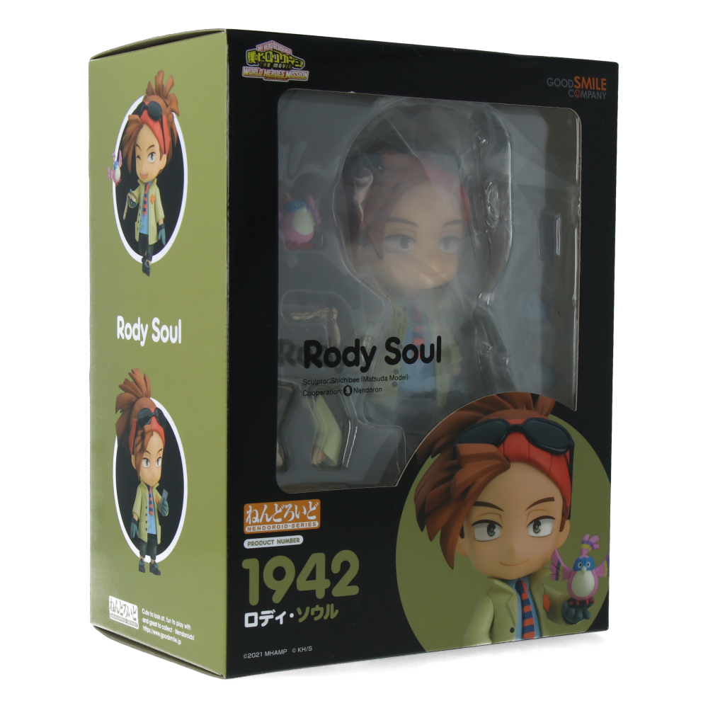 Nendoroid Rody Soul Action Figure - My Hero Academia Anime Collectible for Display & Cosplay