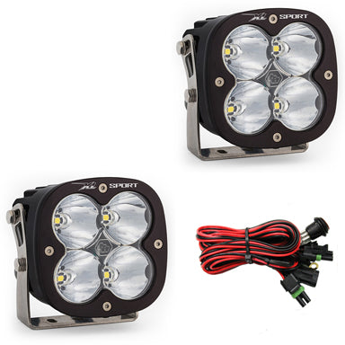Baja Designs XL Sport Spot LED Lights - High-Performance Off-Road Lighting for Trucks & ATVs - Perfect for Night Driving & Outdoor Adventures