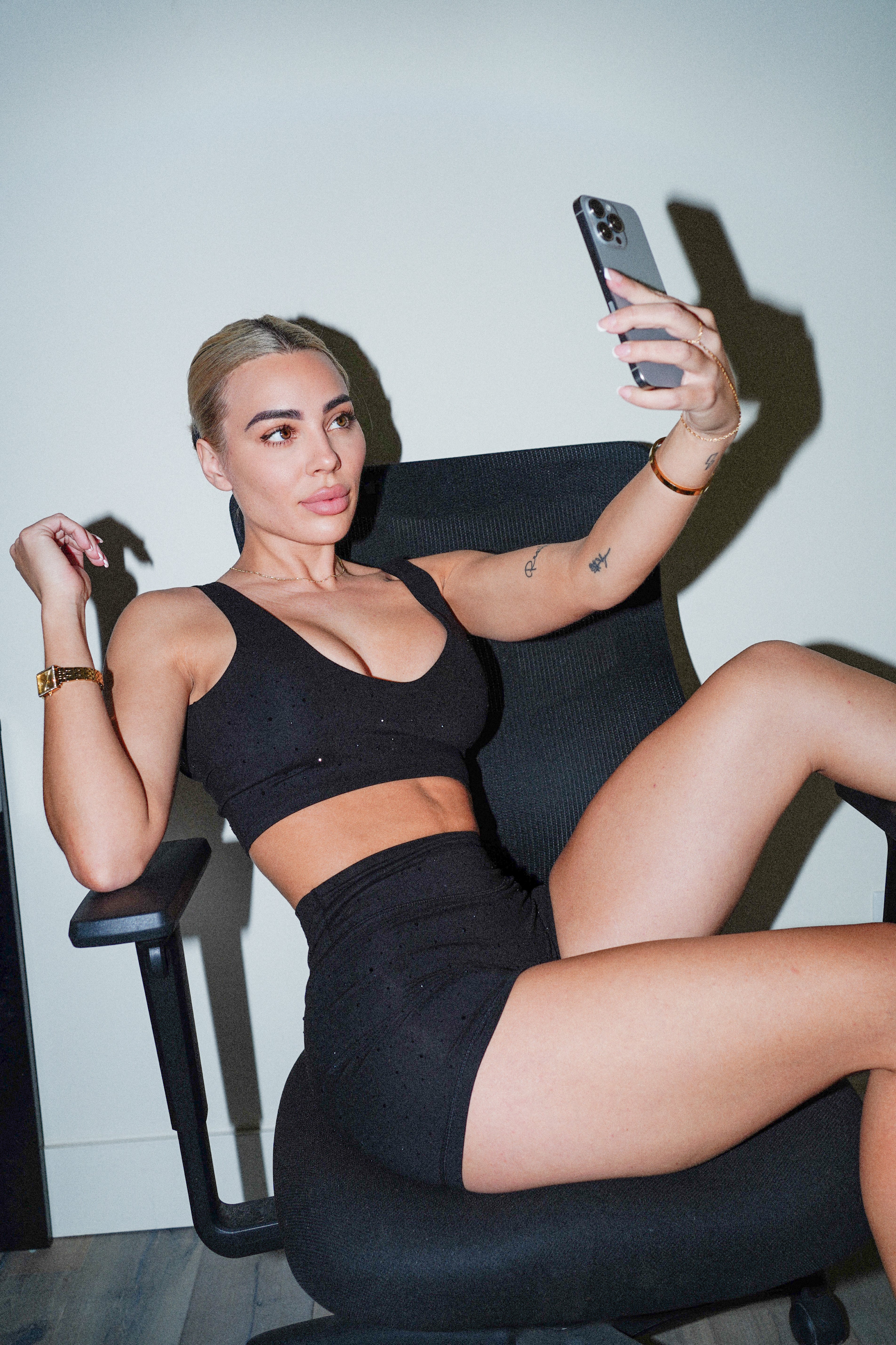 Black Gem High Waist Lifting Shorts for Women - Slimming & Tummy Control - Perfect for Workouts, Yoga, and Everyday Wear