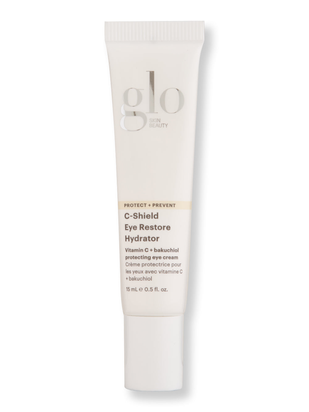 Glo Skin C Shield Eye Restore Hydrator - Vitamin C Eye Cream for Dark Circles & Puffiness - Brightening & Hydrating Under Eye Treatment for Day & Night Use