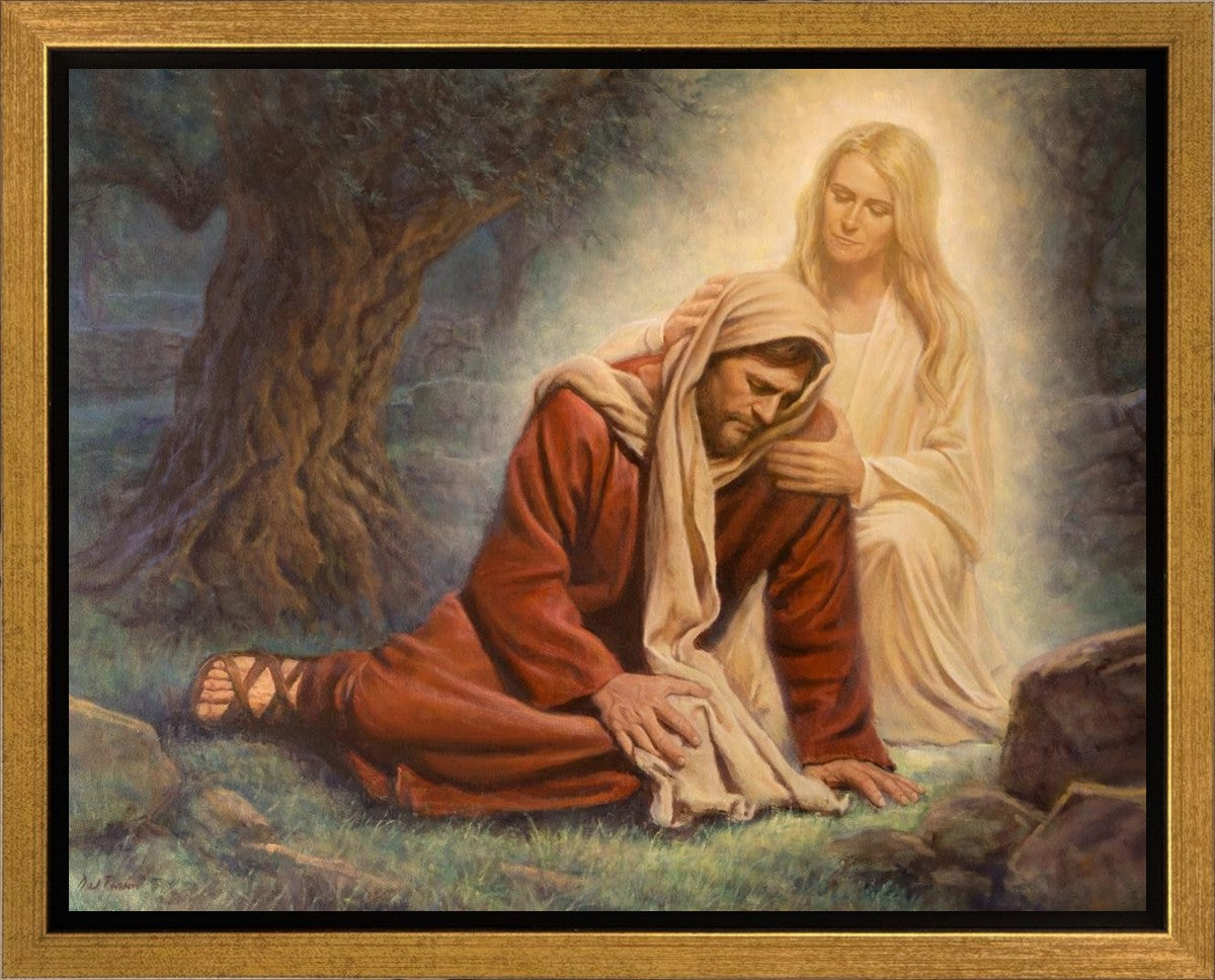 Heavenly Mother Gallery Wrap Canvas Art - Religious Wall Decor for Home, Church & Office - Perfect for Gifts & Spiritual Spaces