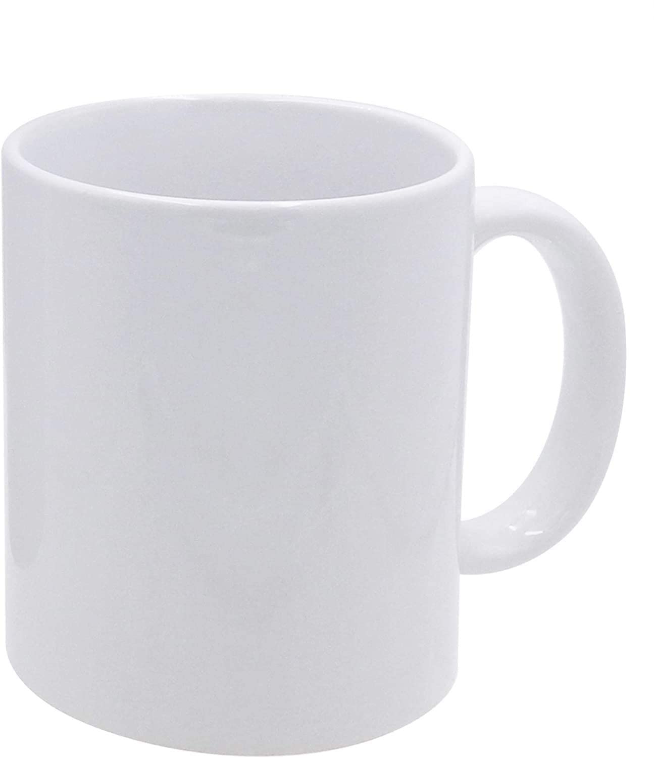 36 Pack White Sublimation Mugs - 11 oz Ceramic Coffee Cups for Custom Printing, Bulk Blank Mugs for DIY Personalized Gifts, Promotional Items & Home/Office Use (Great for Holidays, Corporate Events & Photo Gifts)