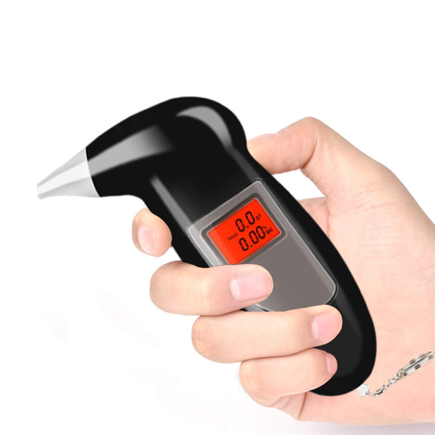 Professional Portable Breathalyzer - Accurate Personal & Car Alcohol Tester for Safety, Workplace, and Law Enforcement Use