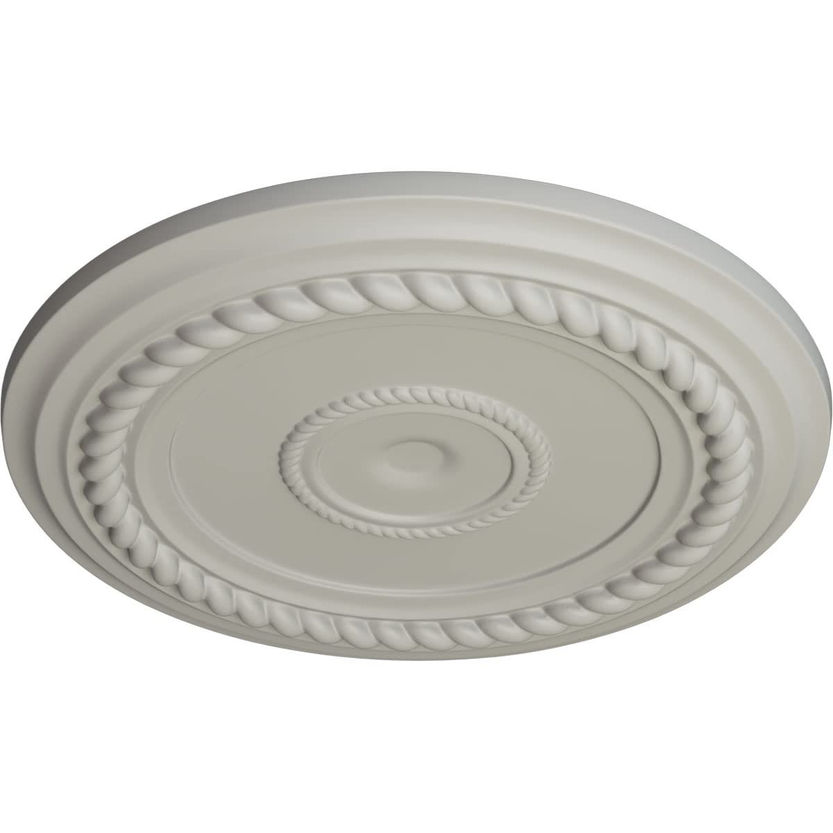 Ekena Millwork Alexandria Rope Ceiling Medallion - 19 5/8