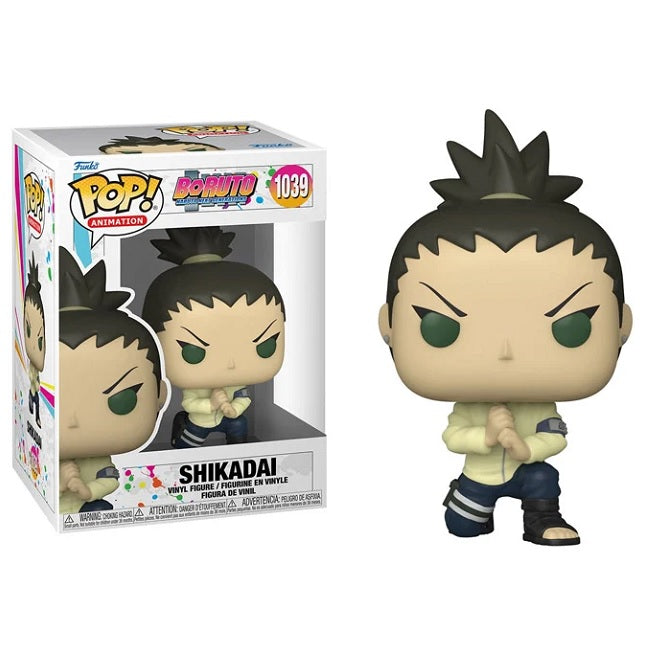 Boruto: Naruto Next Generations Shikadai Pop! Vinyl Figure [1039] - Anime Collectible for Fans & Display