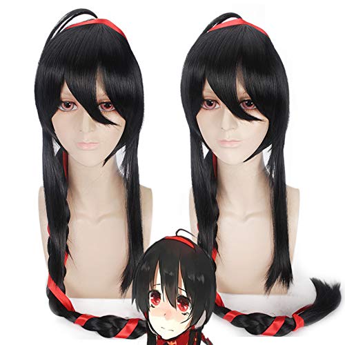 Anime Cosplay Wig for Carnival, Nightlife, Club & Party - Le Masa Aya Ayane Style | High-Quality Synthetic Hair for Costume Dress Up | Perfect for Cosplay Events, Halloween & Themed Parties