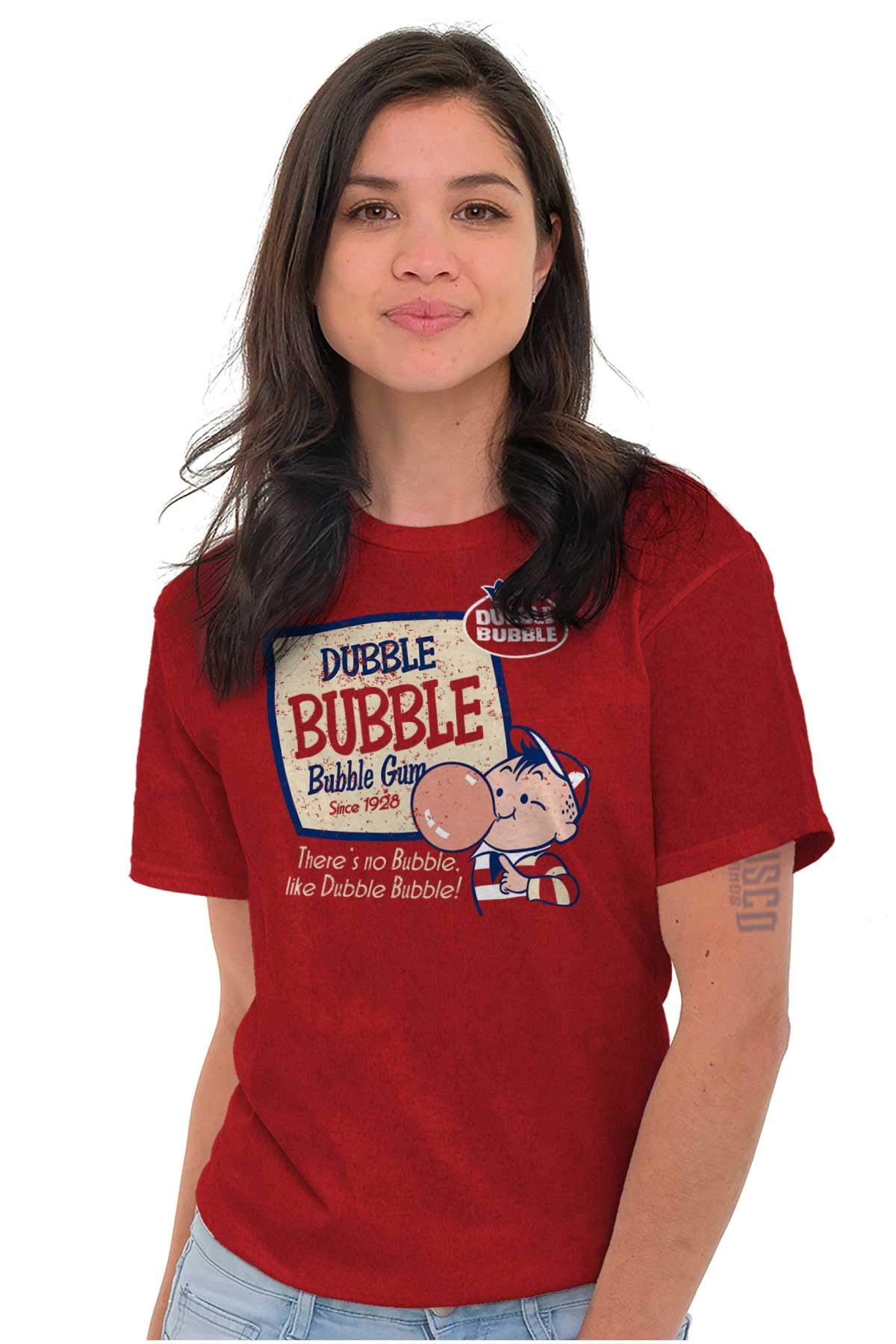 Vintage Dubble Bubble Chewing Gum Logo Graphic T-Shirt for Men & Women - Casual Retro Tee for Parties, Gifts & Nostalgic Fashion
