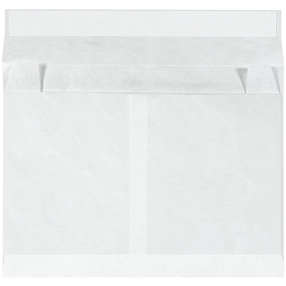 Partners Brand PTYE12164WS White Tyvek Expandable Envelopes 12