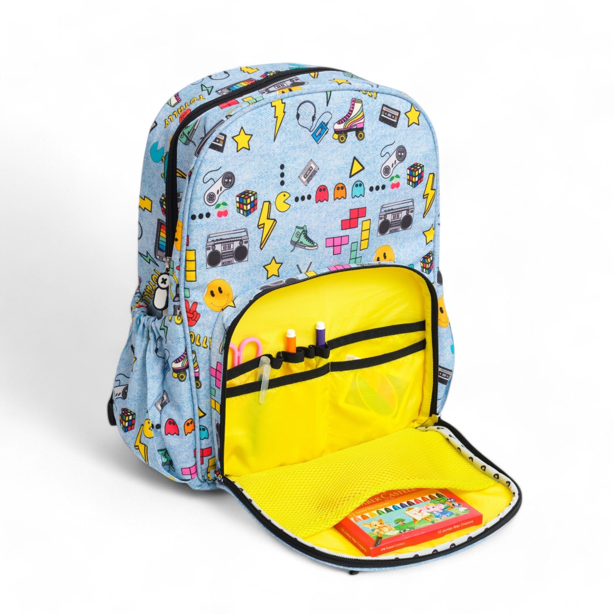 Yolo Medium Backpack Complete Set - Durable Travel Backpack with Multiple Pockets for School, Work & Outdoor Adventures