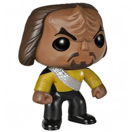 Funko POP TV Star Trek The Next Generation Worf Action Figure Collectible Toy - Perfect for Fans, Display & Gift Giving