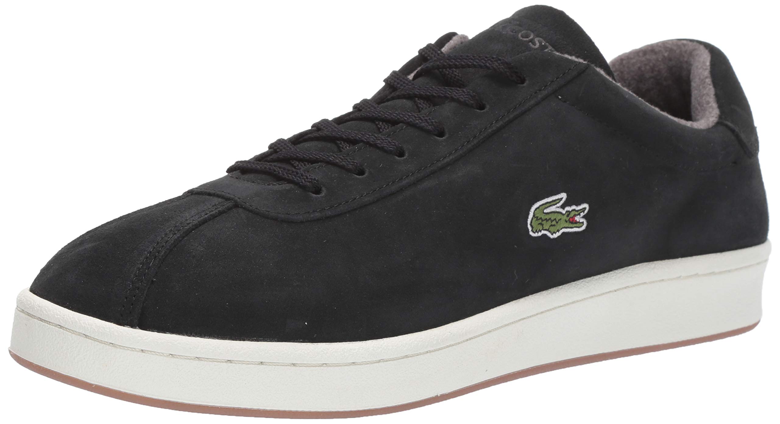 Lacoste Men's Masters Sneakers - Classic White Leather Tennis Shoes for Men | Comfortable Casual & Athletic Wear | Perfect for Gym, Running, and Everyday Fashion