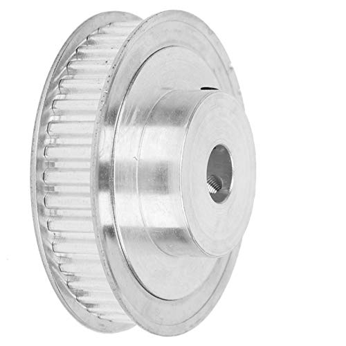 40 Teeth Aluminum Alloy Synchronous Wheel for Milling, Hobbing & Gear Shaping Machines - 8mm Hole XL Industrial Timing Pulley - Perfect for CNC Automation & Power Transmission Systems